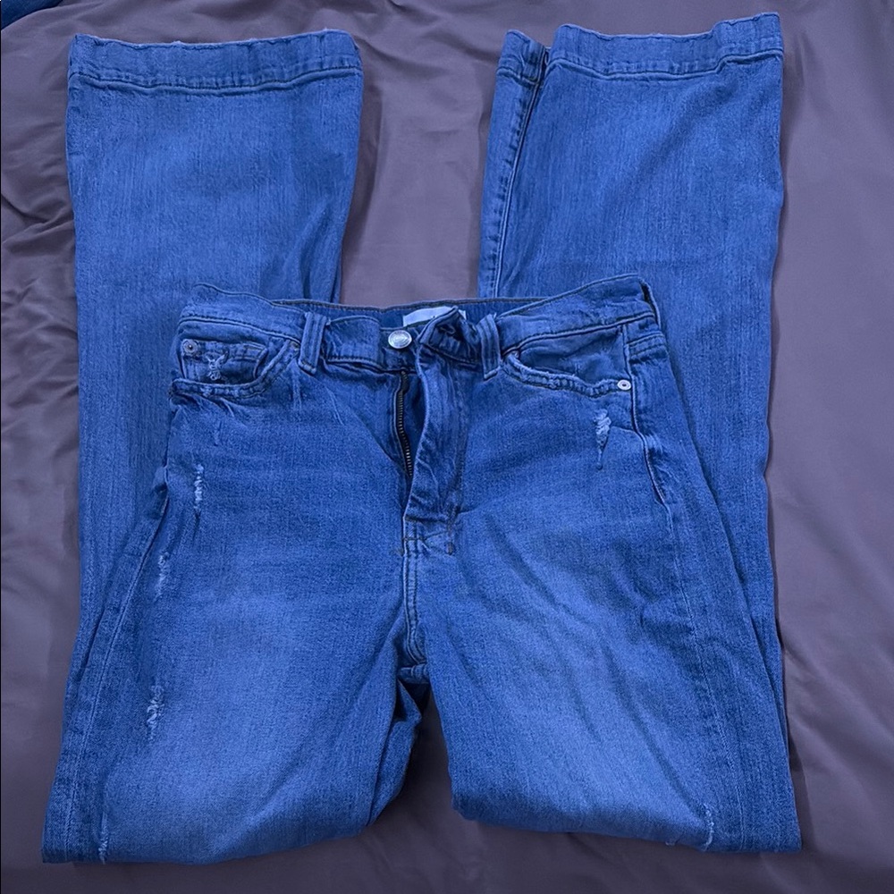 7 For All Mankind Blue Women's Jeans